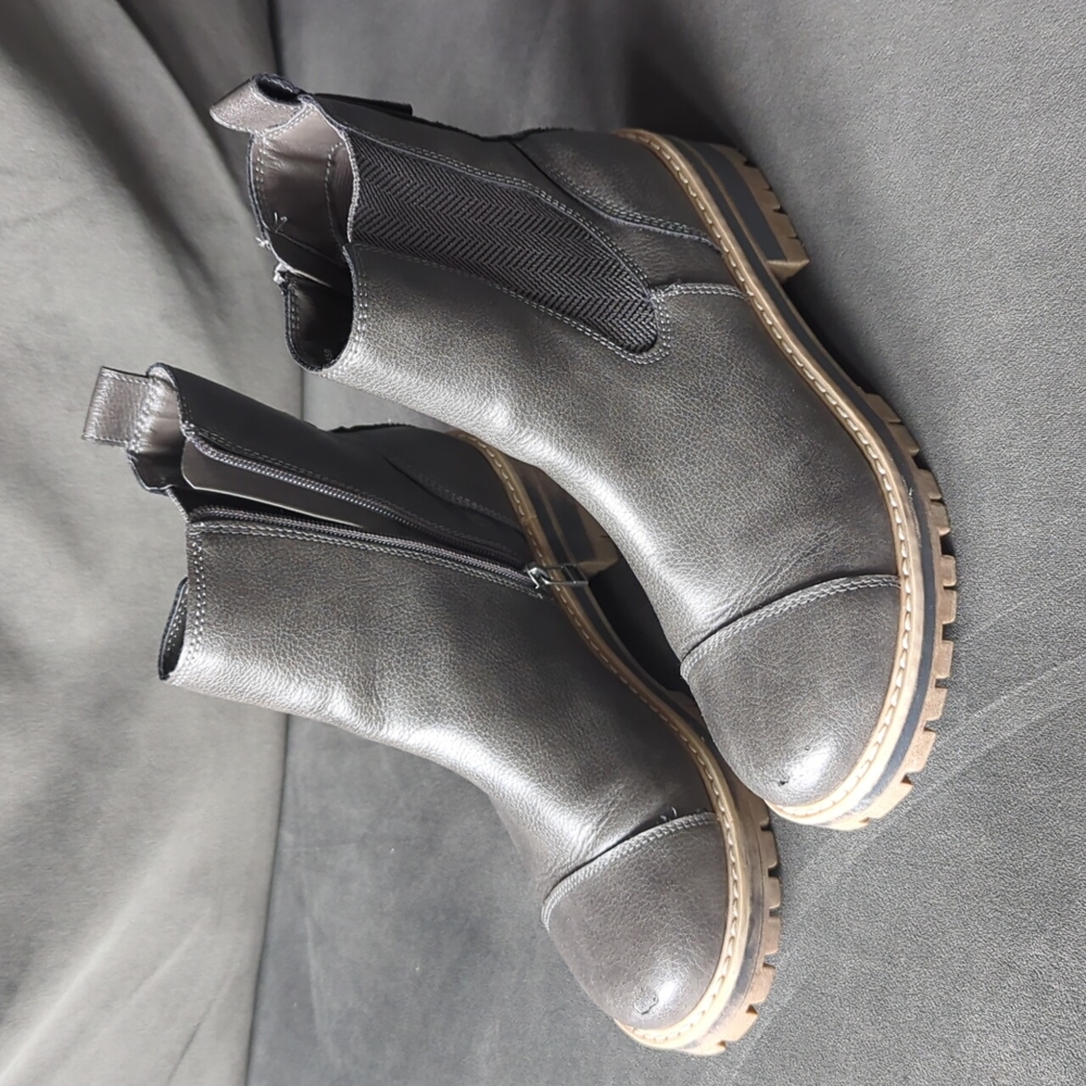 Grey Boots